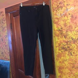 Black skinny trousers